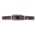 Women's Hand-Painted Python Belt 25 MM