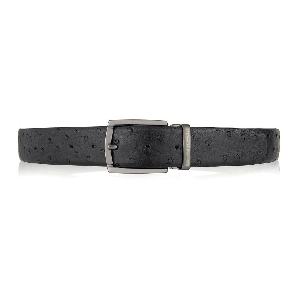 Men's Ostrich Belt 35 MM