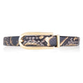 Women's Hand-painted Python Belt 25 MM