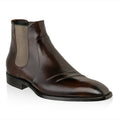 Double Stripe Chelsea Ankle Boots