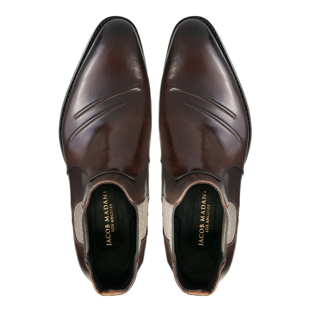 Double Stripe Chelsea Ankle Boots