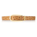 Women's Ostrich Belt 25 MM