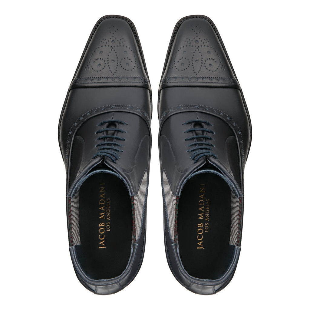 Brogue Lace-up Ankle Boots